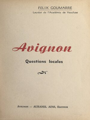 cover image of Avignon